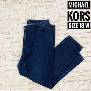 Michael Kors Straight Leg Jeans 18W